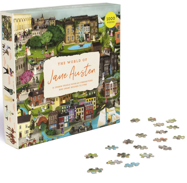 The World of Jane Austen 1000 Piece Jigsaw Puzzle
