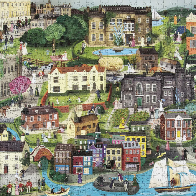 The World of Jane Austen 1000 Piece Jigsaw Puzzle