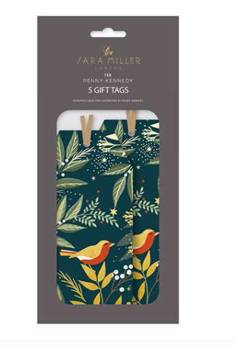 Sara Miller Snowberry Tree Tag Pack