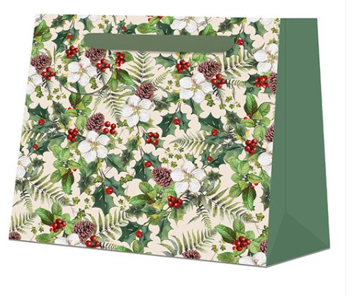 The Botanist Collection Evergreen Shopper Gift Bag