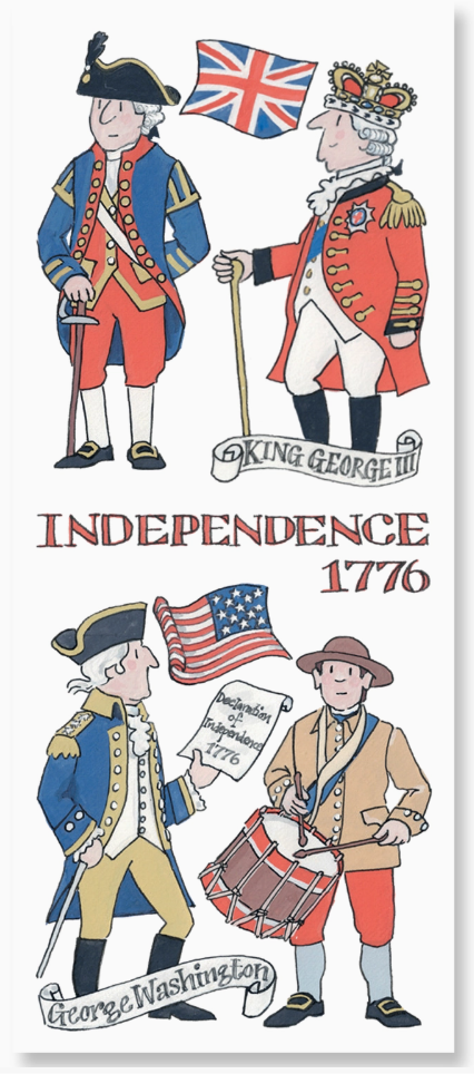 Independence Magnetic Bookmark