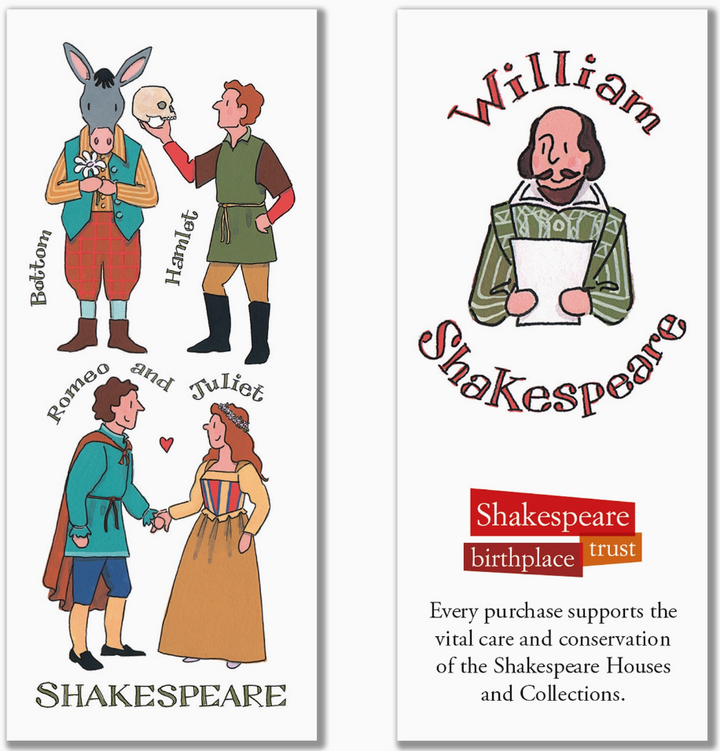 Shakespear Characters Magnetic Bookmark