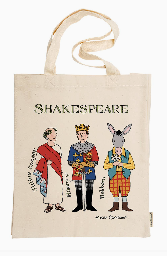 Shakespeare Characters Canvas Tote Bag
