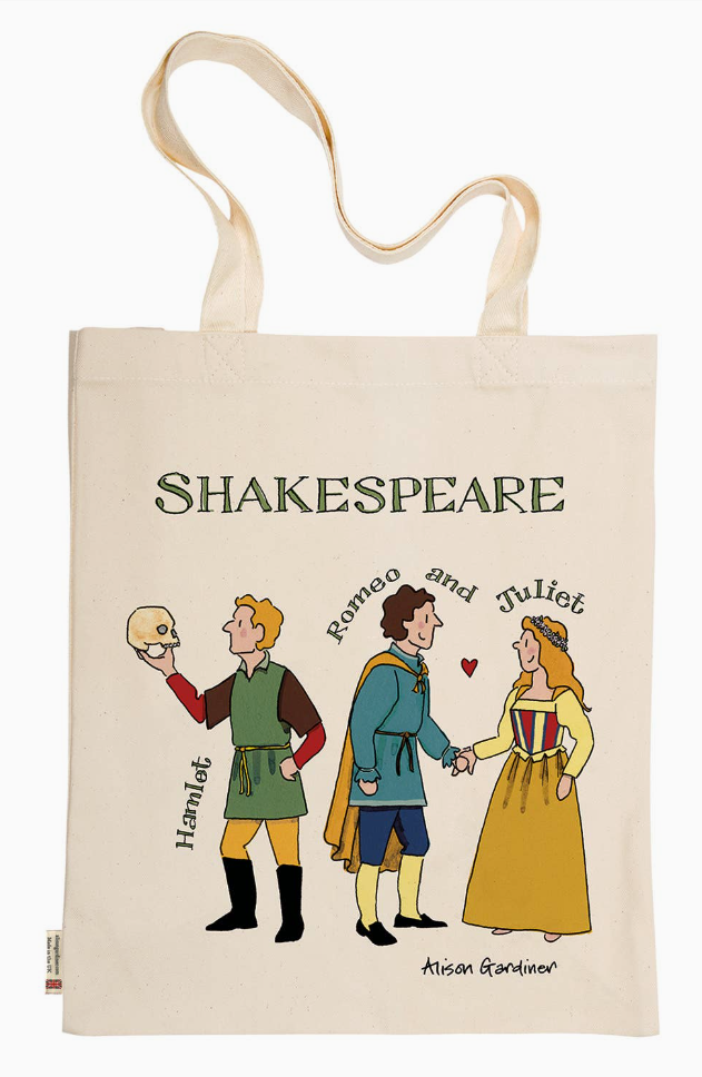 Shakespeare Characters Canvas Tote Bag