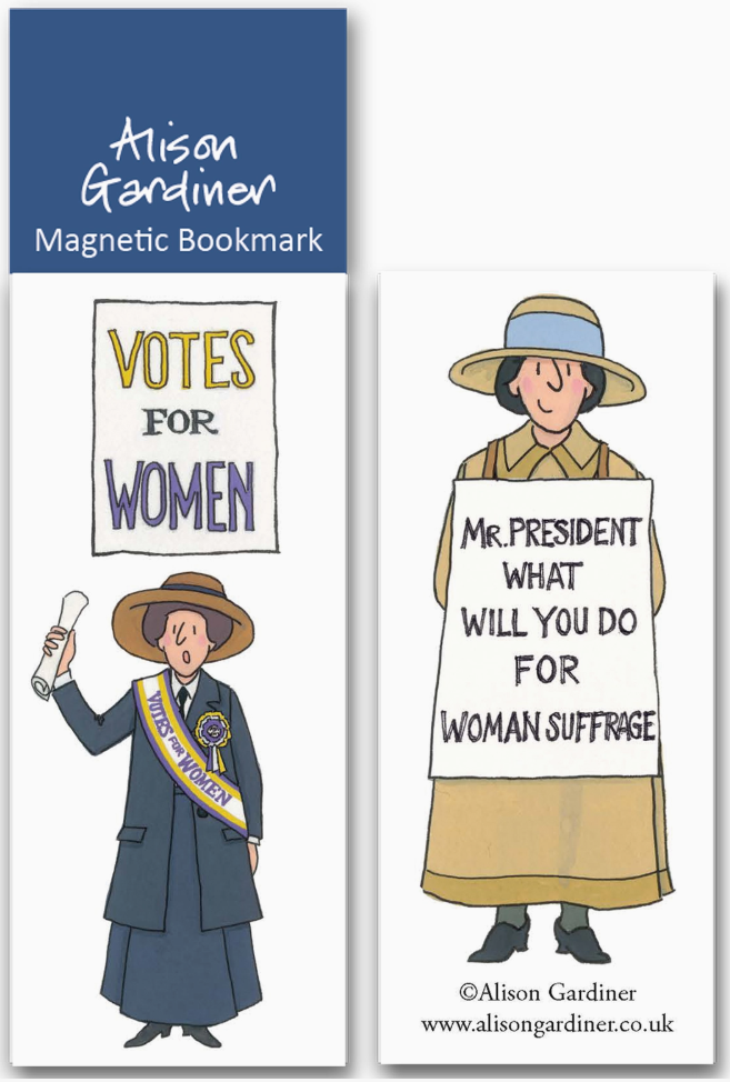 USA Suffragette Magnetic Bookmark II