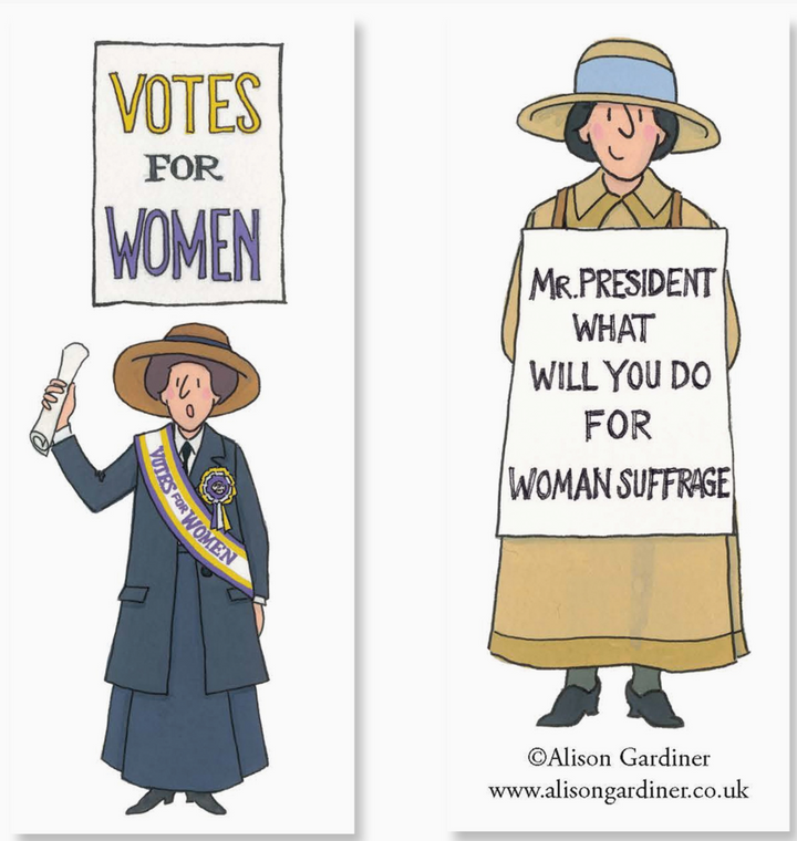 USA Suffragette Magnetic Bookmark II