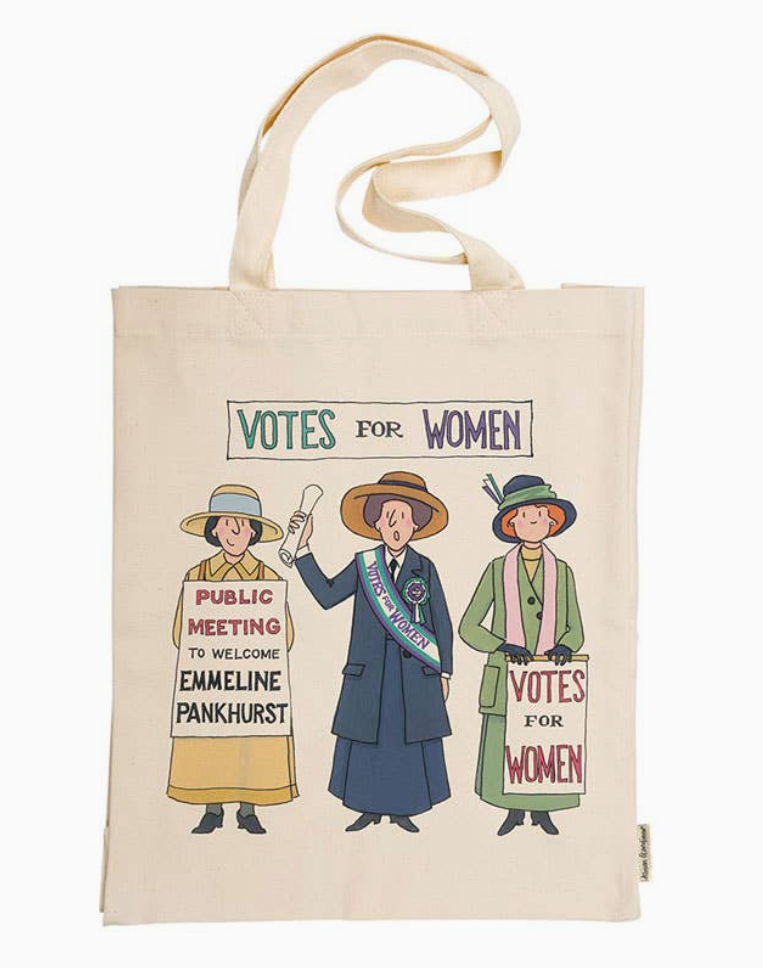 UK Suffragette Canvas Tote Bag