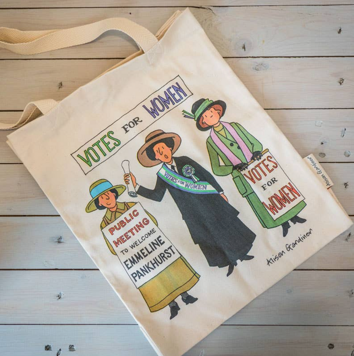 UK Suffragette Canvas Tote Bag