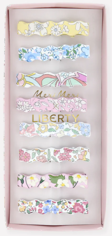 Liberty Wavy Hair Clips-Set of 8