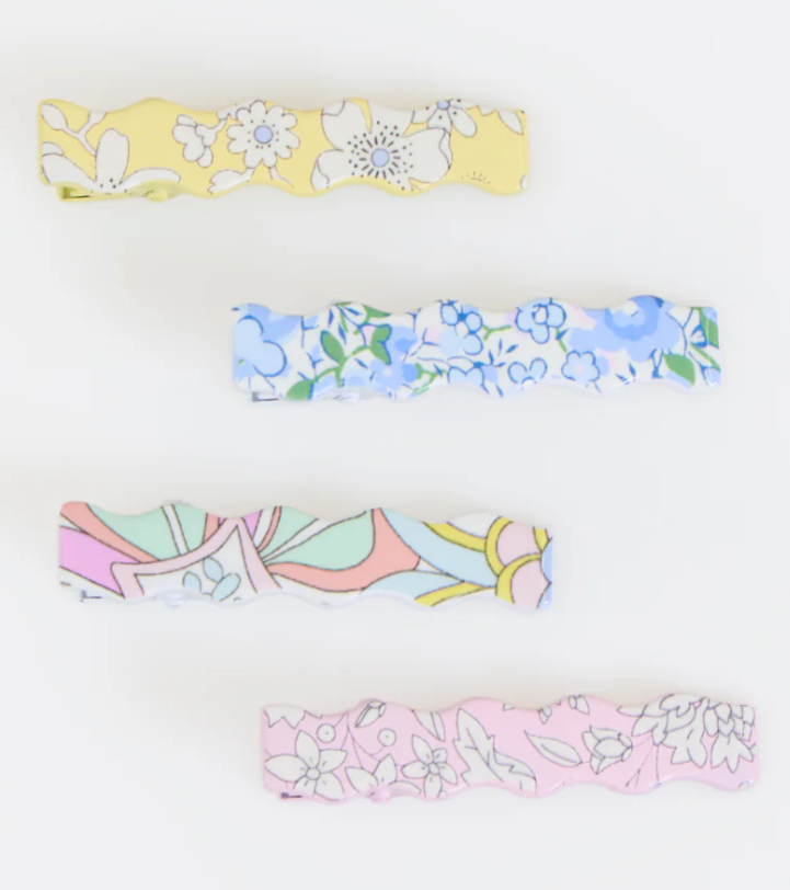 Liberty Wavy Hair Clips-Set of 8