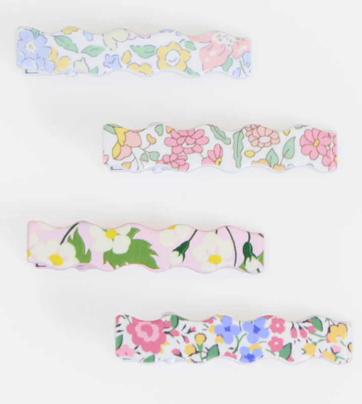 Liberty Wavy Hair Clips-Set of 8