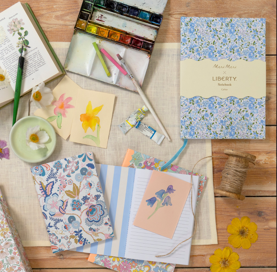 Liberty Emma & Georgina Softcover Lined Notebook