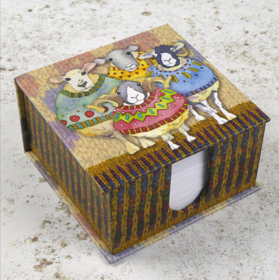 Sheep in Sweaters Memo Box