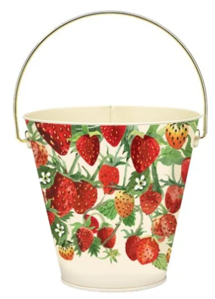 Strawberry Tin Treat Bucket