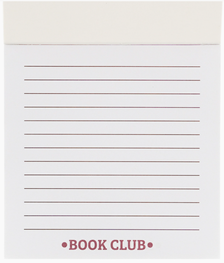 Book Club Notebook