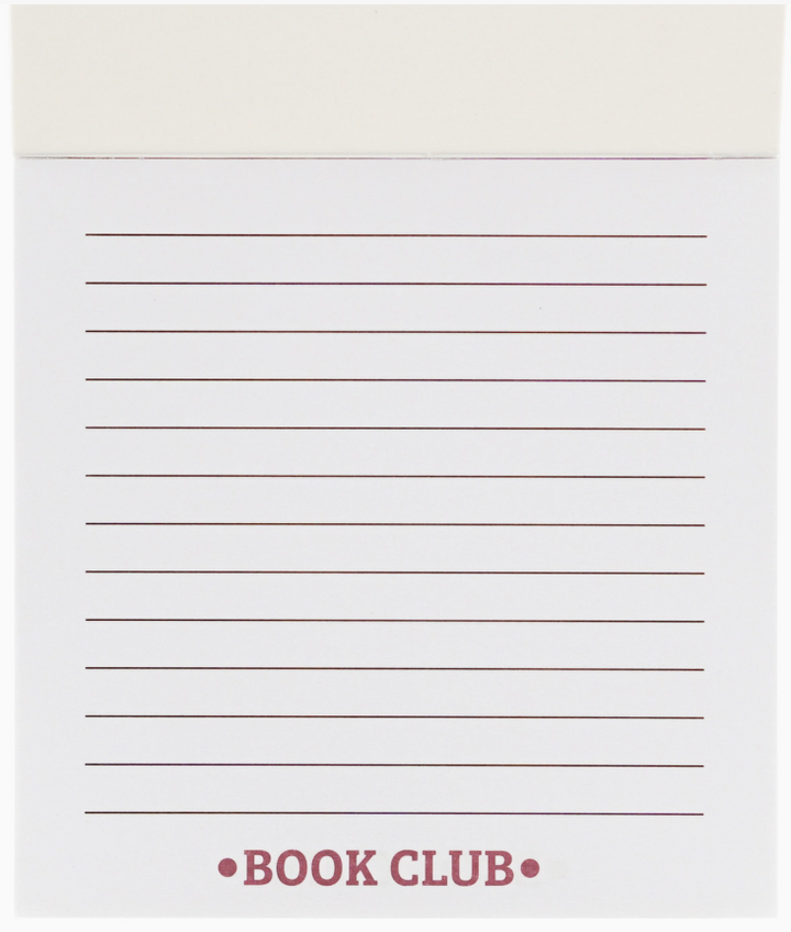 Book Club Notebook