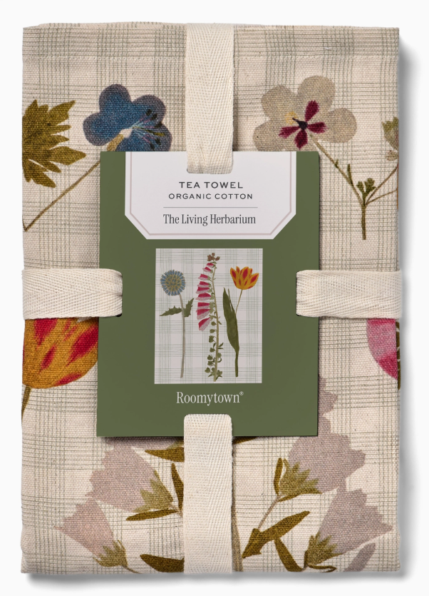 The Living Herbarium Cotton Tea Towel