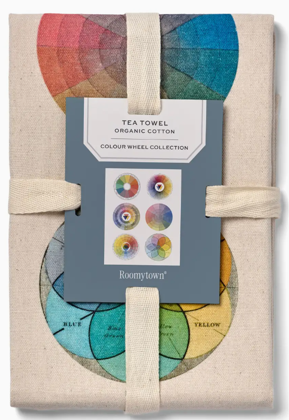 The Colour Wheel Collection Organic Cotton Tea Towel