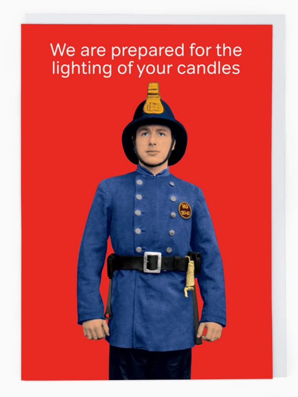 Lighting Your Candles Birthday Card by Rosie Tate
