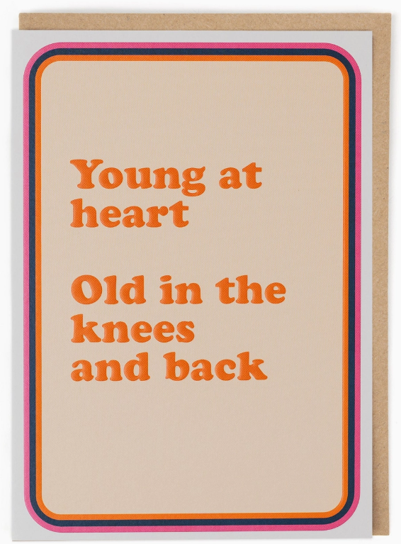 Young at Heart Card by Pina Colada