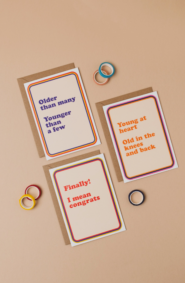 Young at Heart Card by Pina Colada