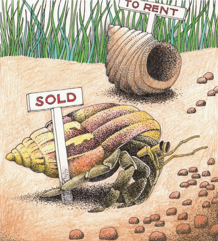 A New Home Card by Simon Drew