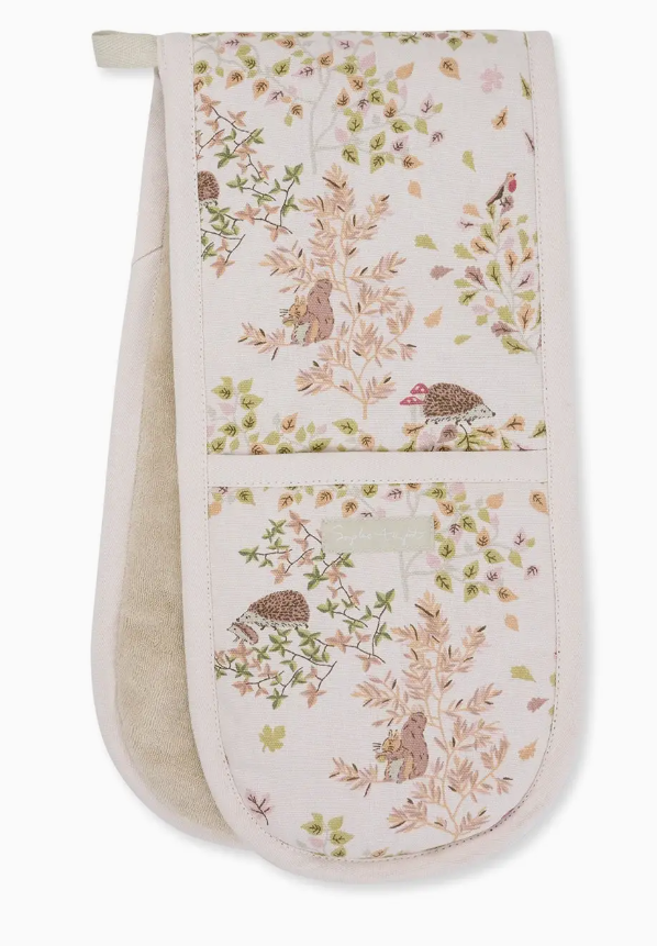 Woodland Friends Double Oven Glove