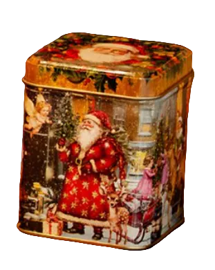 Nostalgia Vintage Christmas Mini Tea Tin