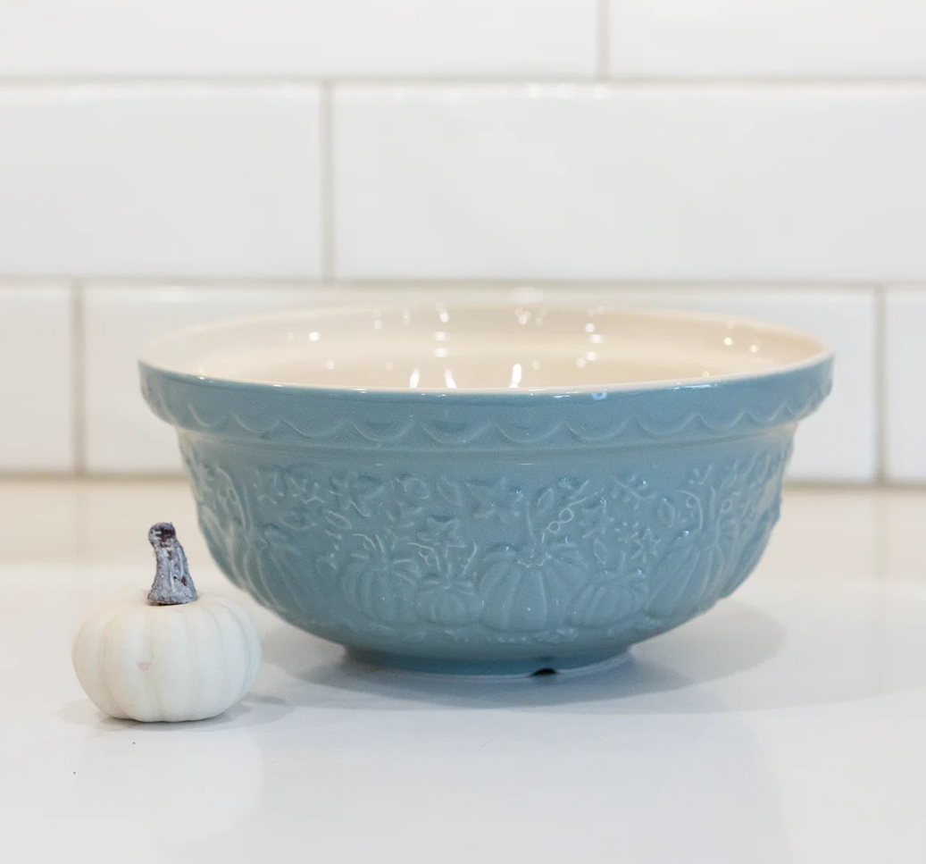 In the Pumpkin Patch Mixing Bowl in Cornflower - Size 30 (7.5-inches)
