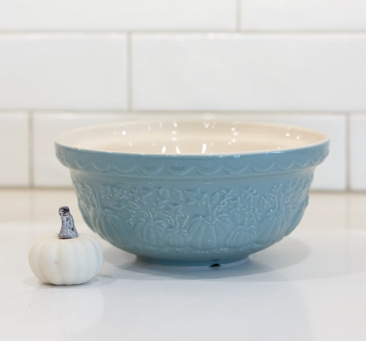 In the Pumpkin Patch Mixing Bowl in Cornflower - Size 30 (7.5-inches)