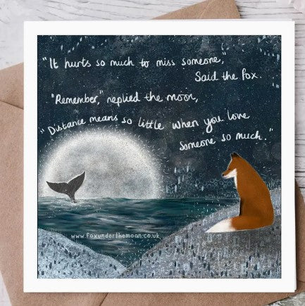 'Distance' Greeting Card – The Bee's Knees British Imports