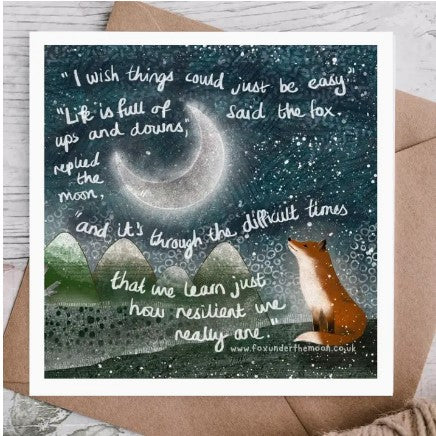 'Resilient' Greeting Card