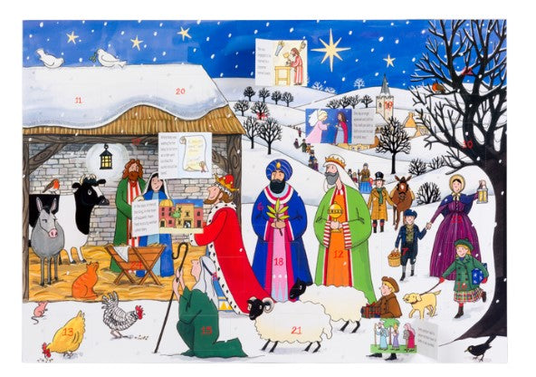 Jesus is Born Advent Calendar