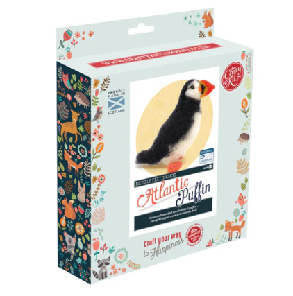 British Birds - Atlantic Puffin Needle Felting Kit