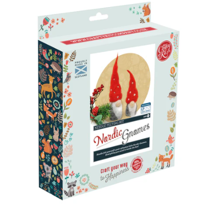 Nordic Gnomes Needle Felting Kit