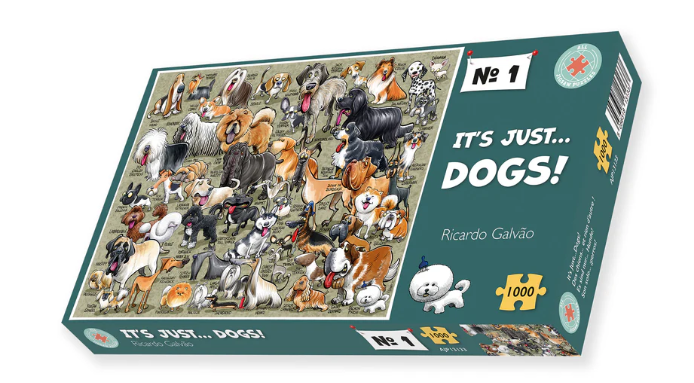 It's Just.....Dogs! 1000 Piece Jigsaw Puzzle