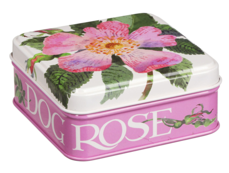 Small Square Flower Tins
