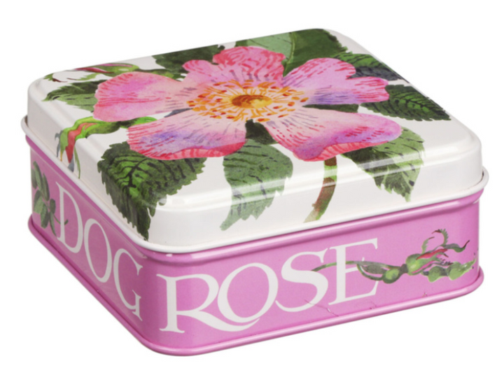 Small Square Flower Tins