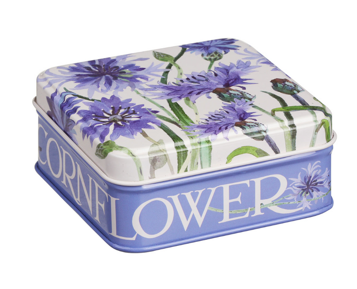 Small Square Flower Tins