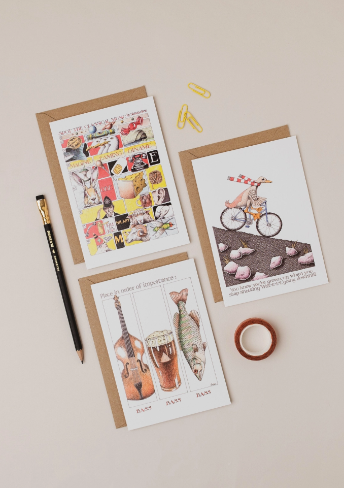 Spot the Classical Music Card by Simon Drew