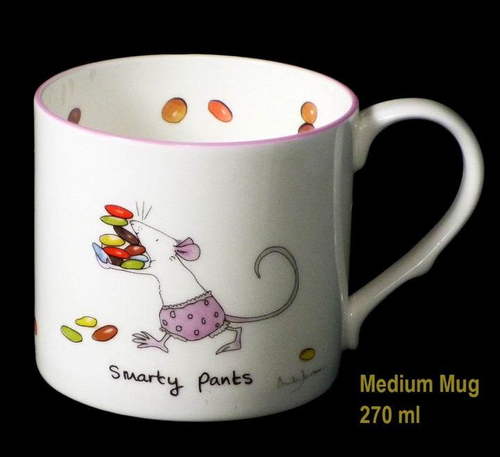 Smarty Pants Bone China Mug