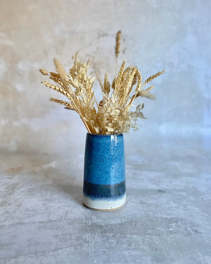 Sea Foam Tall Vase
