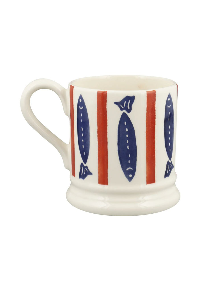Seafood Stripe 1/2 Pint Mug