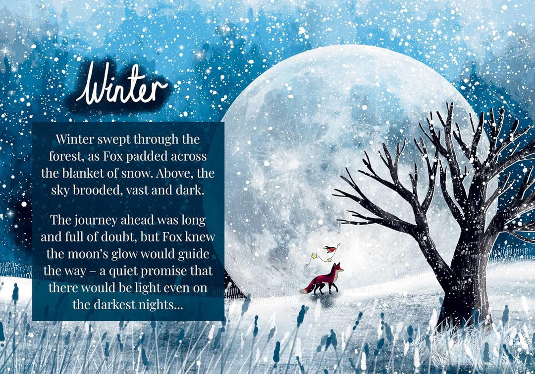 Fox Under The Moon Seasons of Comfort & Hope Book