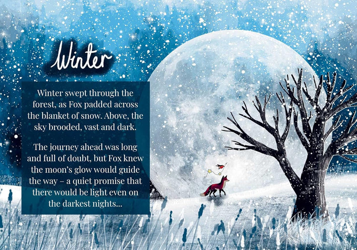 Fox Under The Moon Seasons of Comfort & Hope Book