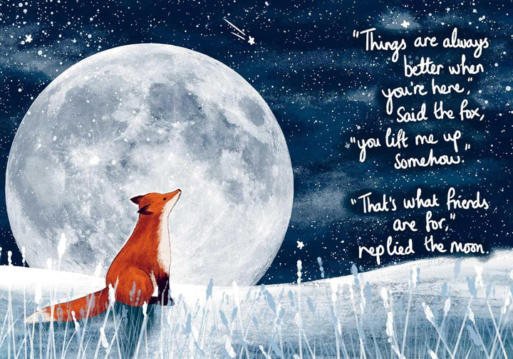 Fox Under The Moon Seasons of Comfort & Hope Book