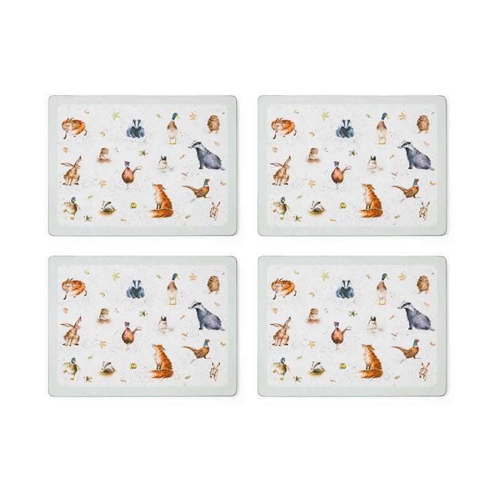 Wrendale Designs Set of 4 Large Placemats