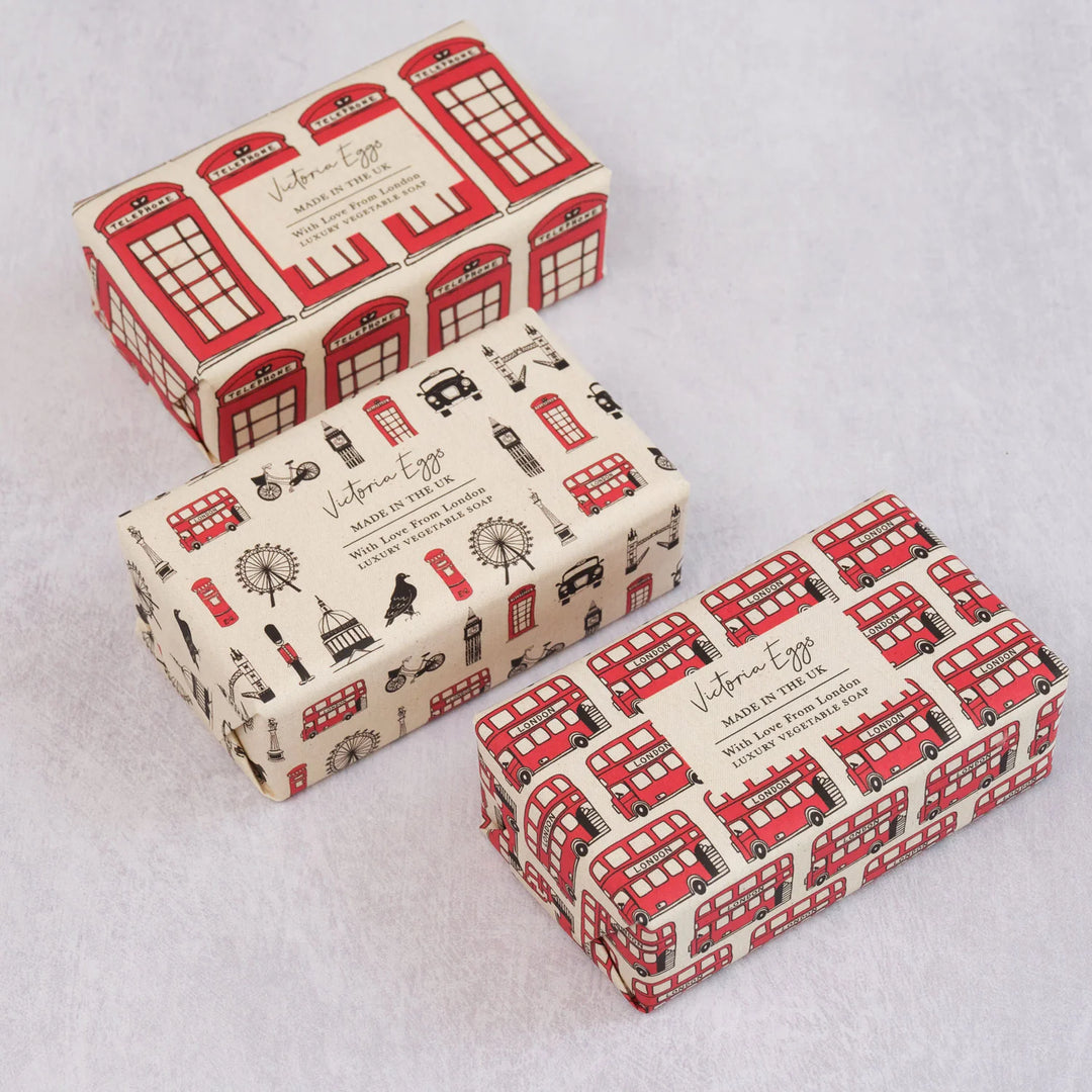 London Bus Box Luxury Soap
