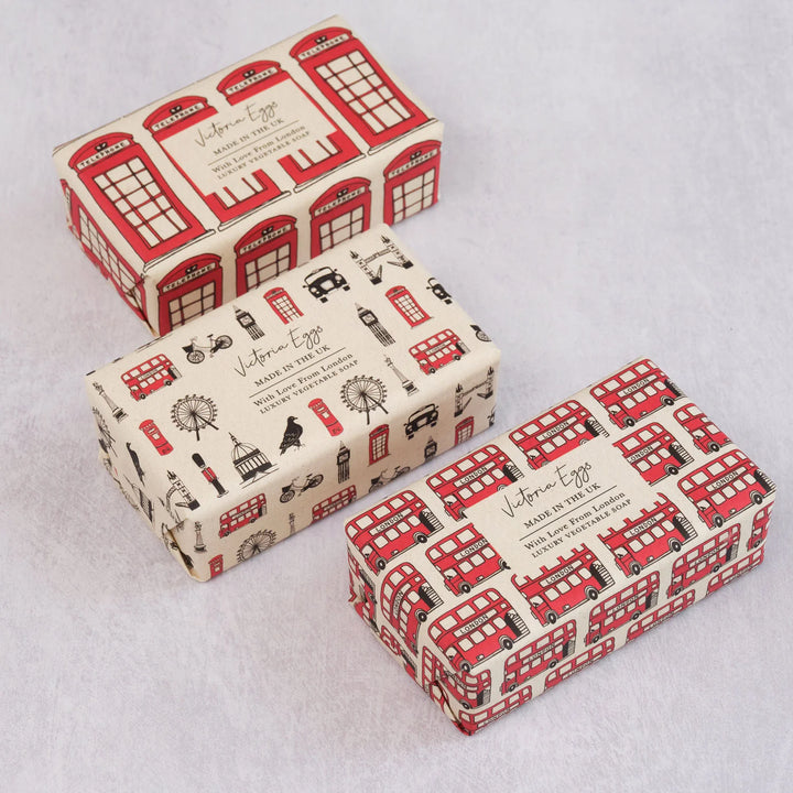 London Bus Box Luxury Soap