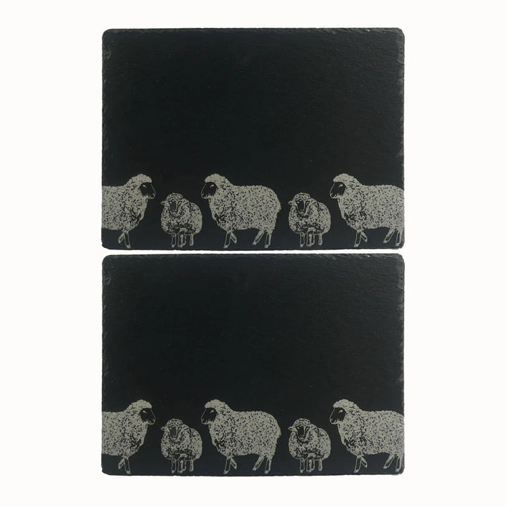 Sheep Slate Placemats - Set of 2